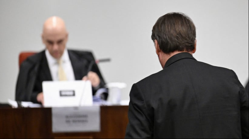 Ex-presidente Jair Bolsonaro (PL) foi interrogado no STF. De acordo com denúncia da PGR, ele tinha conhecimento da minuta golpista que previa decretação de medidas de estado de sítio e prisão dos ministros do Supremo e de outras autoridades